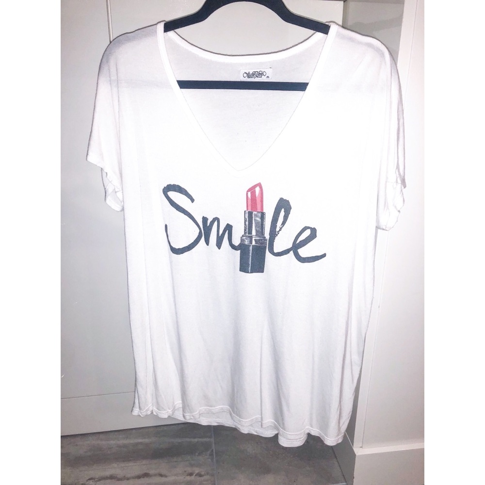 Lauren Moshi Lipstick Smile Tee